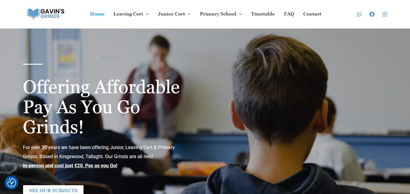 Gavinsgrinds Website